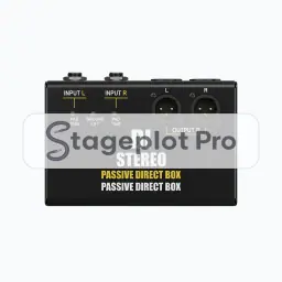 DI Stereo stage plot icon