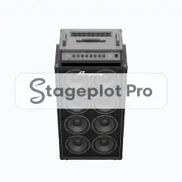 Gtr Stack stage plot icon Gtr Stack icon for a professional stage plot
