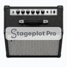 Amp Gtr Fender stage plot icon Amp Gtr Fender icon for a professional stage plot