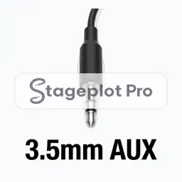 3 stage plot icon 3 icon for a professional stage plot
