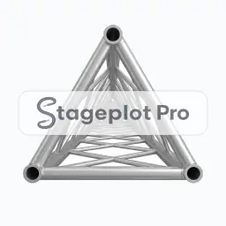 Tri Truss stage plot icon
