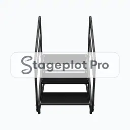 Stairs 3-Step stage plot icon
