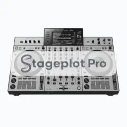 DJ Controller stage plot icon