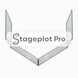 Drum Shield stage plot icon