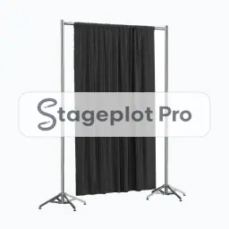 Stage Backdrop stage plot icon
