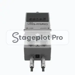 Single Gtr FX Pedal stage plot icon Single Gtr FX Pedal icon for a professional stage plot