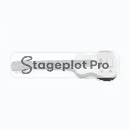 Lap Steel Gtr stage plot icon Lap Steel Gtr icon for a professional stage plot
