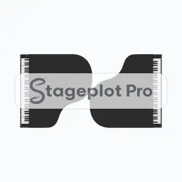 Dueling Baby Grand stage plot icon Dueling Baby Grand icon for a professional stage plot
