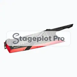 Keytar stage plot icon Keytar icon for a professional stage plot