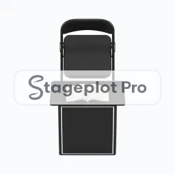 Big Band Stand stage plot icon Big Band Stand icon for a professional stage plot