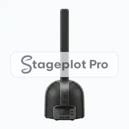 Column PA stage plot icon Column PA icon for a professional stage plot