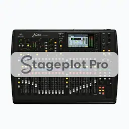 Behringer X32 stage plot icon Behringer X32 icon for a professional stage plot