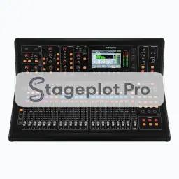 Midas M32 stage plot icon Midas M32 icon for a professional stage plot