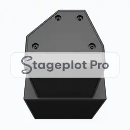Sub and Spkr Stack stage plot icon