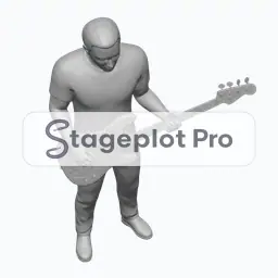 Bass stage plot icon