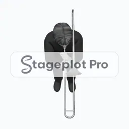 Tbn stage plot icon Tbn icon for a professional stage plot