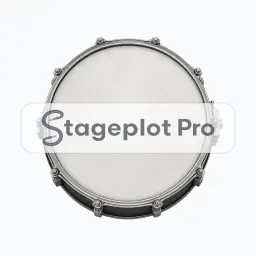 Concert Snare Drum stage plot icon
