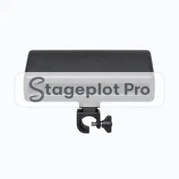 Mounted Percussion stage plot icon Mounted Percussion icon for a professional stage plot