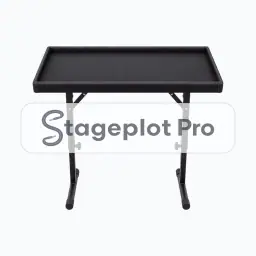 Perc Utility Table stage plot icon Perc Utility Table icon for a professional stage plot