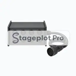 8ch Analog Snake stage plot icon