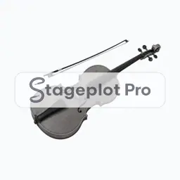Cello stage plot icon