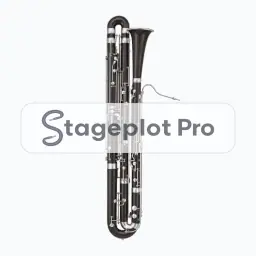 Contrabassoon stage plot icon