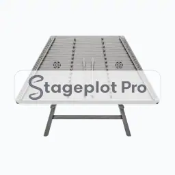 Hammered Dulcimer stage plot icon Hammered Dulcimer icon for a professional stage plot