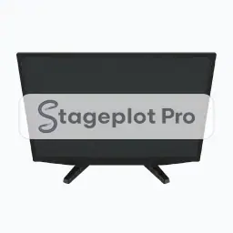 DSM Upstage stage plot icon DSM Upstage icon for a professional stage plot