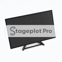 DSM stage plot icon DSM icon for a professional stage plot