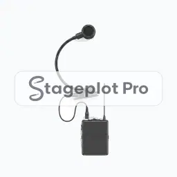 Wrls Horn Mic stage plot icon