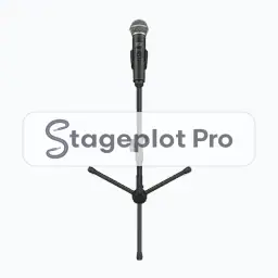 Wrls Mic Boom stage plot icon